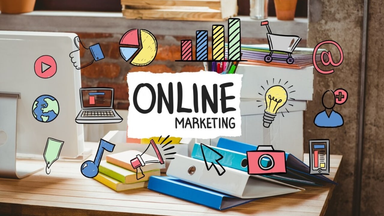 What are the top 7 types of online marketing