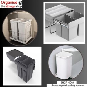 kitchen rubbish bins